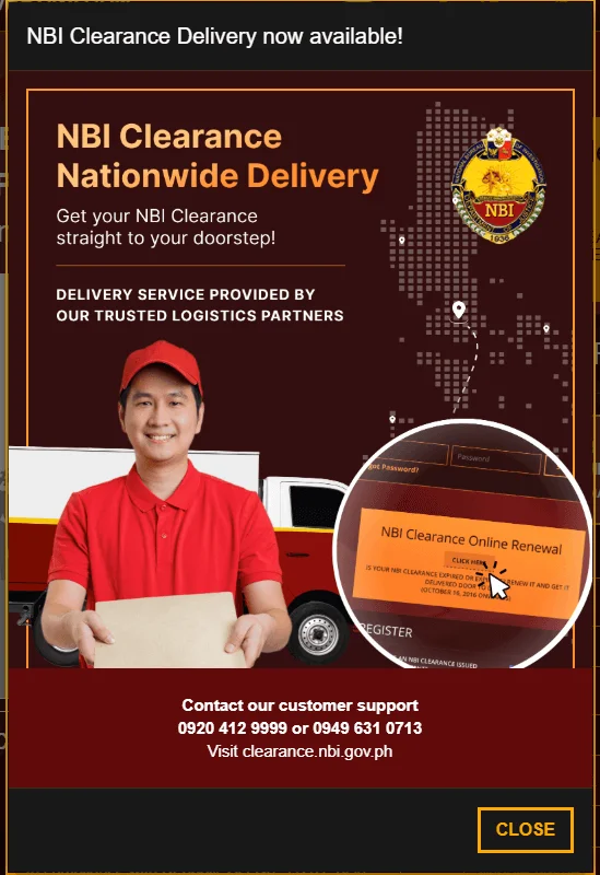 NBI Clearance Renewal Delivery door to door