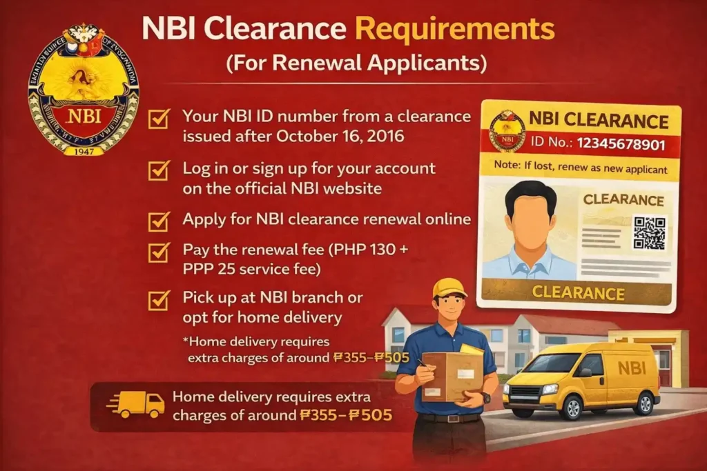  NBI Clearance Renewal Requirements