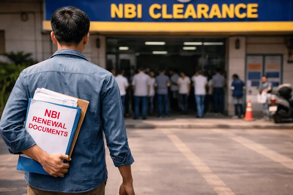 Apply for NBI Clearance Renewal Philippines (Walk-In Method)
