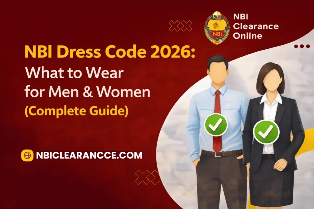 General NBI Clearance Dress Code Guidelines (For all Genders)