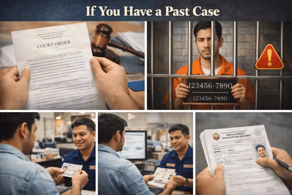 If you have a Past Case