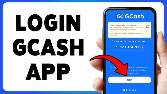 Log in to your GCash Account