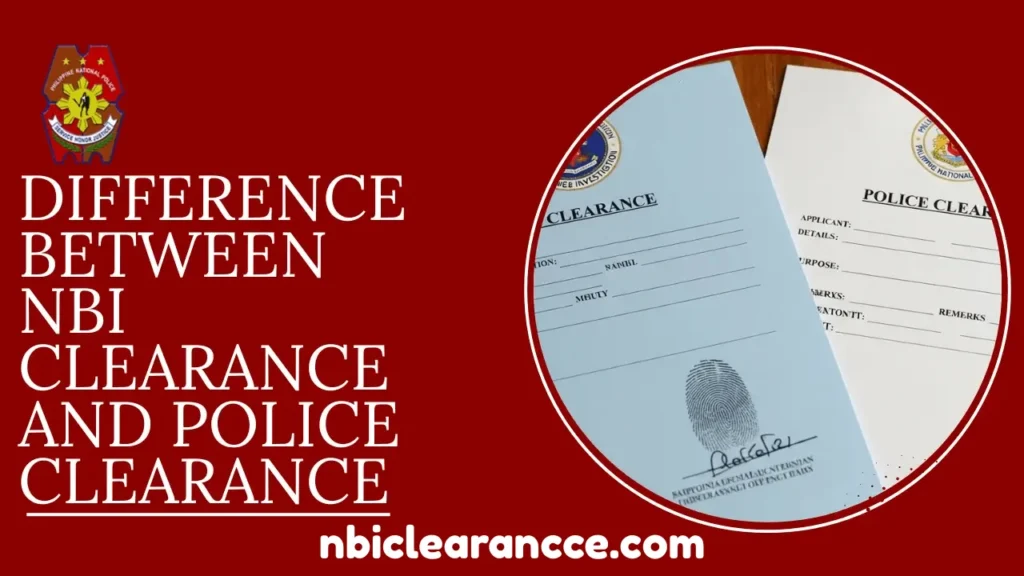 NBI Clearance vs Police Clearance Validity difference