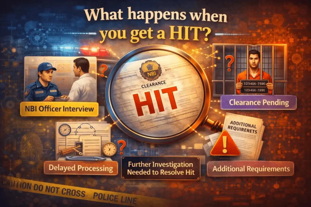 What happens when you get NBI HIT?