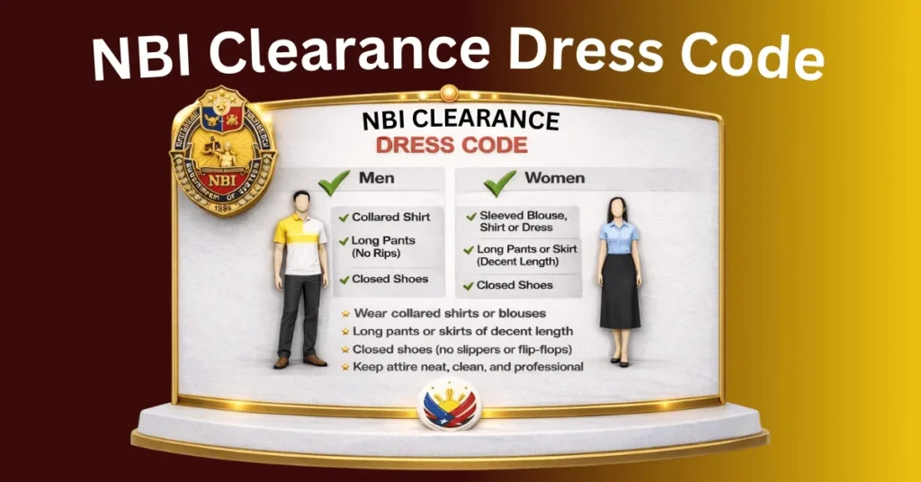 What is the NBI Clearance Dress Code or Attire