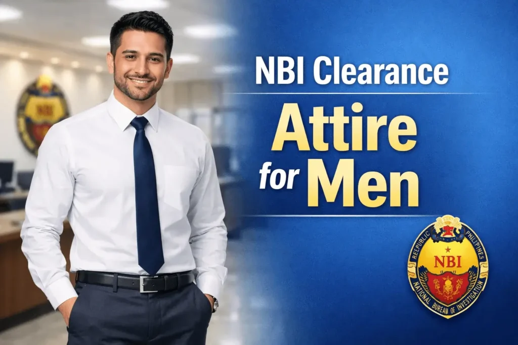 dress code for nbi clearance men