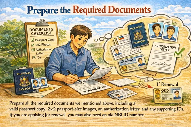 Prepare the Required Documents