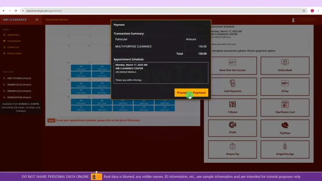 Verify Payment Status