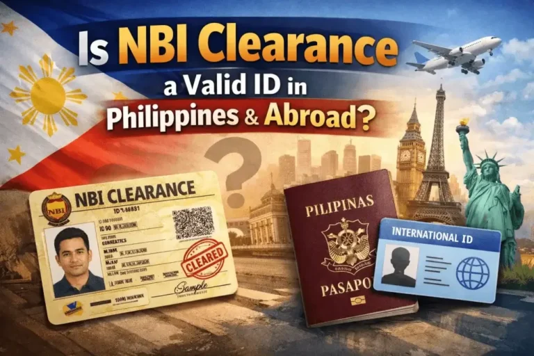 is nbi clearance a valid id